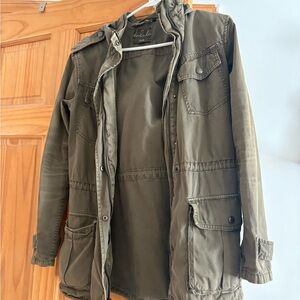 Talula Khaki Military Field Jacket, *great condition, gently worn*